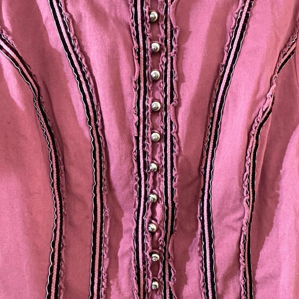 Peruvian Connection 18 Swancourt Raspberry Blazer… - image 5